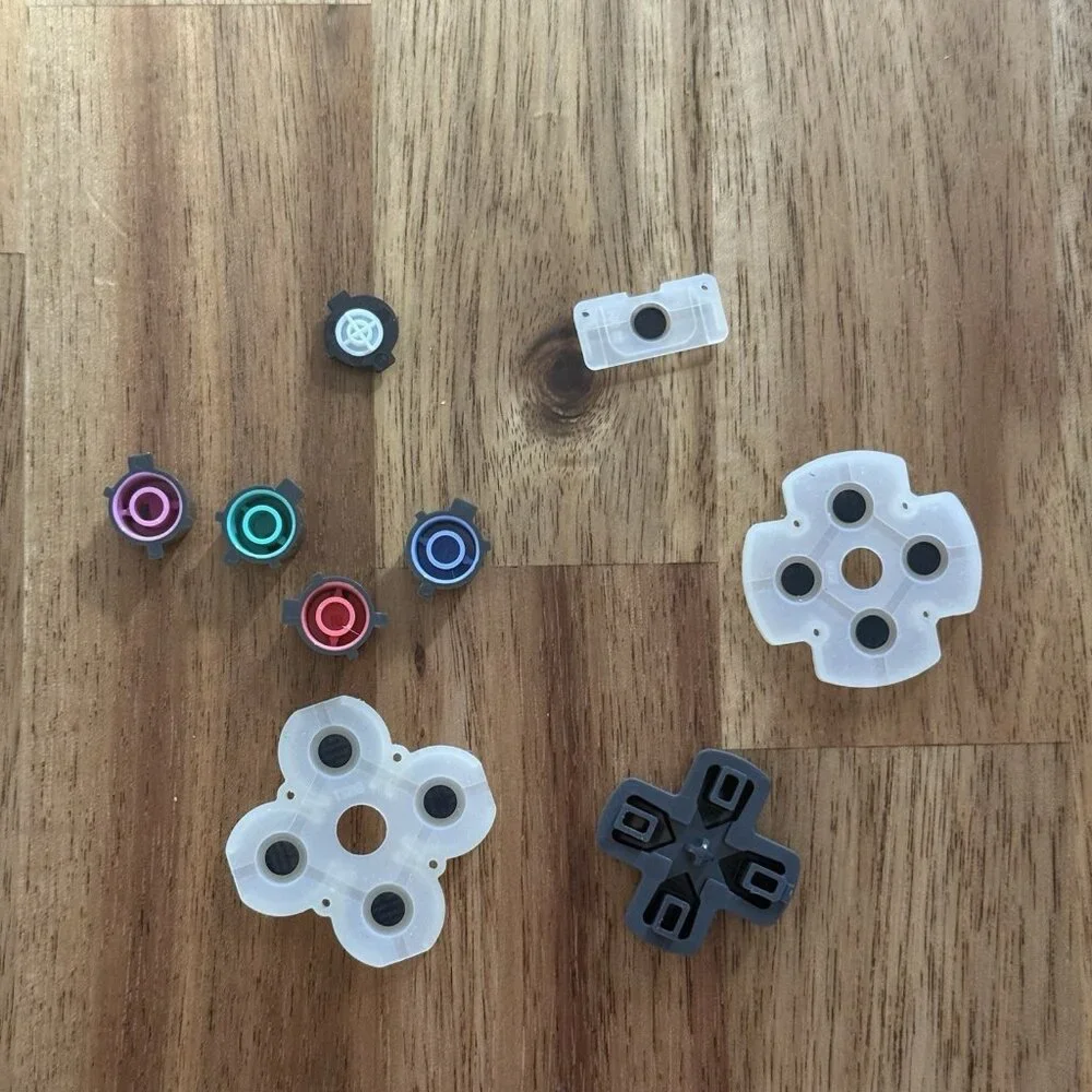 OEM Action Button Set For Sony PS4 DualShock 4 PlayStation 4 Conductive Pads‎